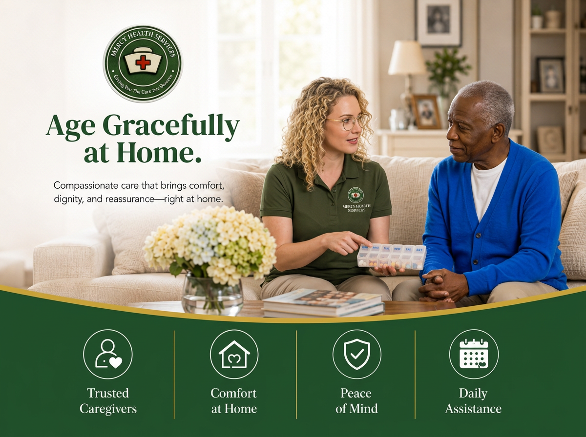 Thoughtful senior care for greater peace of mind — Mercy Health Services