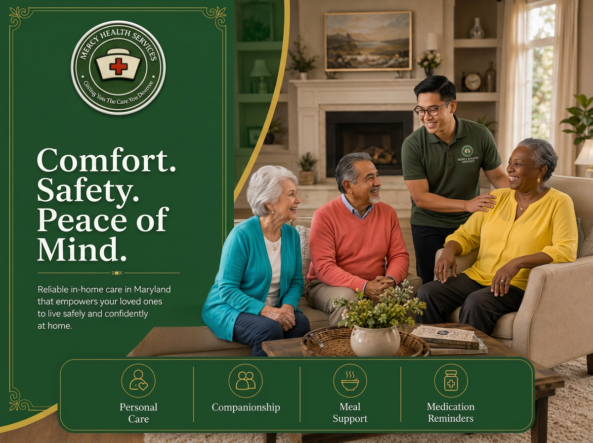 Maryland caregivers supporting comfort and independence for seniors at home